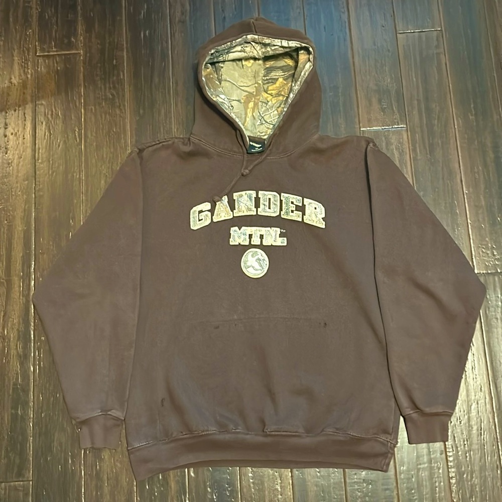 Vintage Brown Skater Hoodie